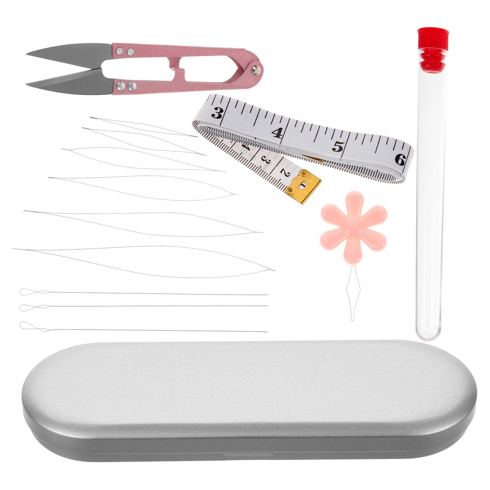 1Set Beading Needle Threader K - Embroidery Beads review and price