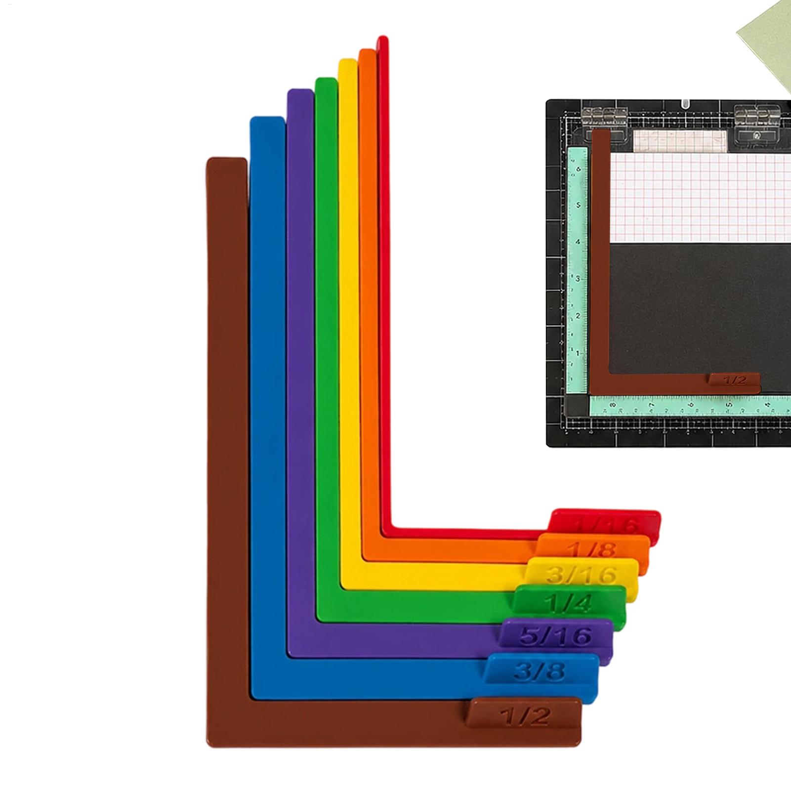 7pcs Paper Crafting Alignment  - Embroidery Guide Paper review and price