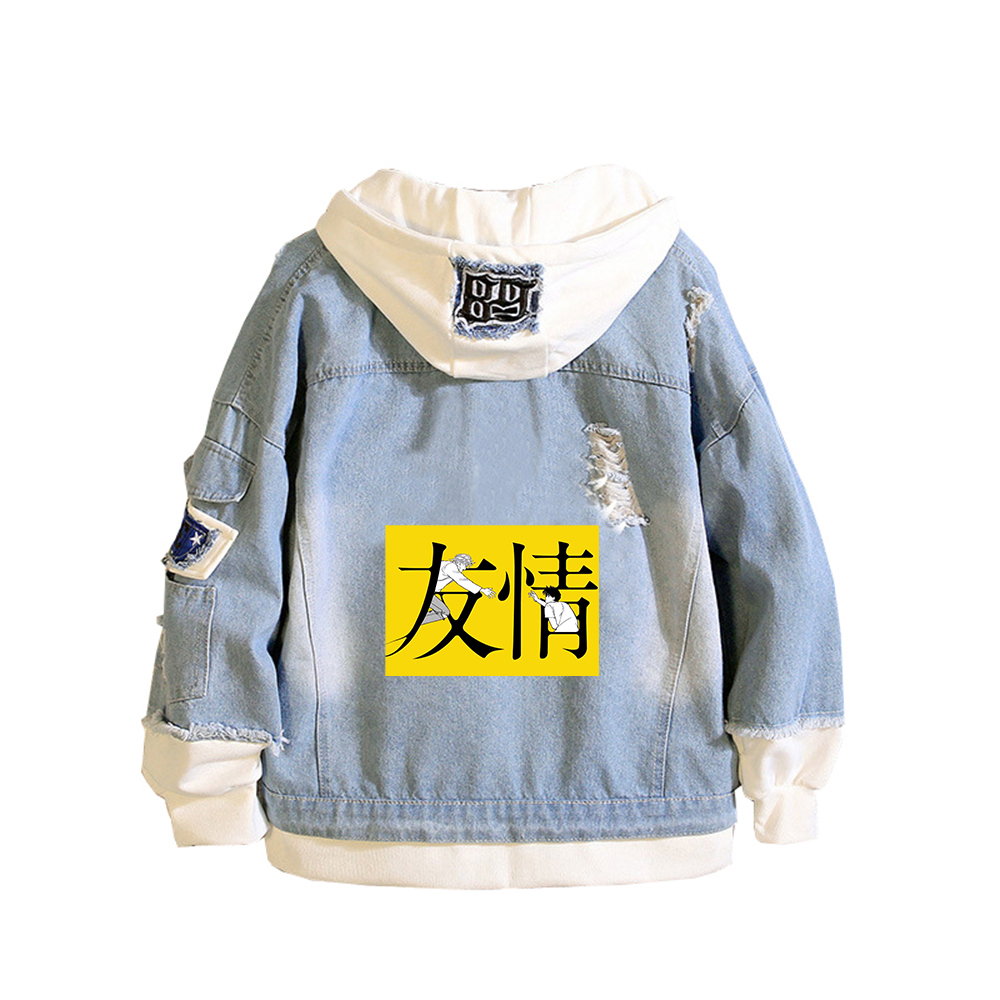BANANA FISH Demin Jacket Anime - Embroidery Jacket Jeans review and price