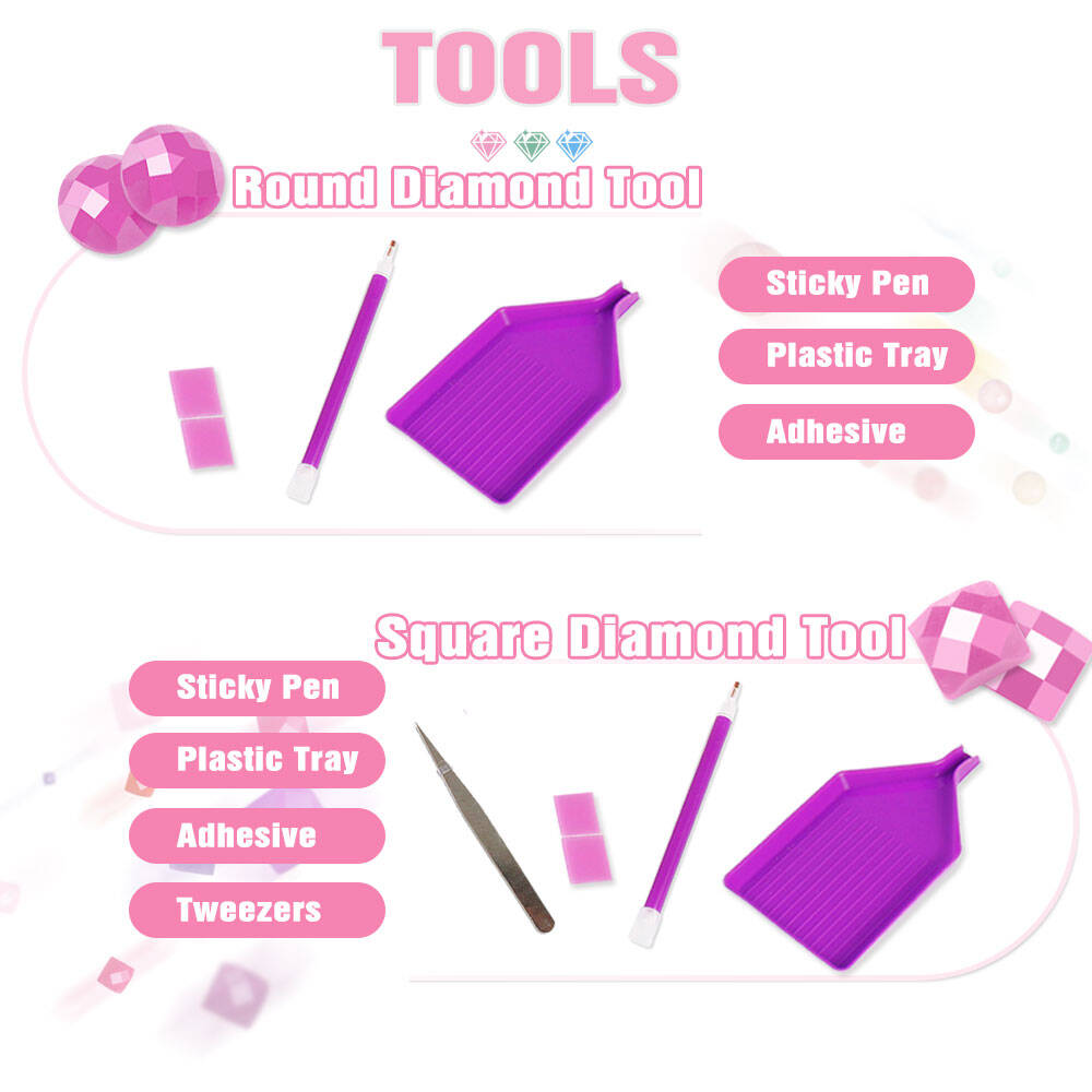 DIY Diamond Painting Lotus Dia - Embroidery Hoop Square review and price