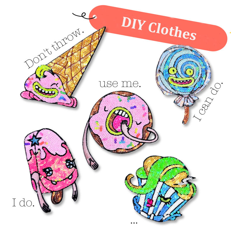 5PCS/Set Embroidered Sequins D - Embroidery Jacket Jeans review and price