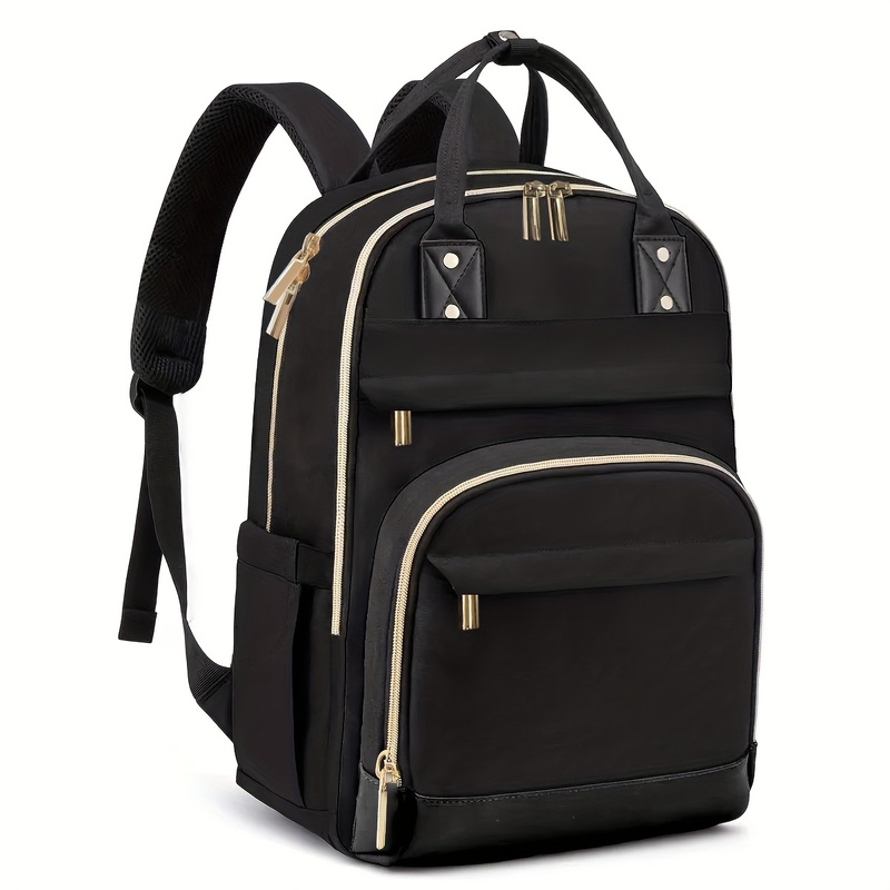 Women Two Tone Laptop Backpack - Embroidery Bag review and price