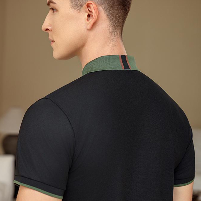 Color Block Polo Shirt - Free  - Embroidery Logo review and price