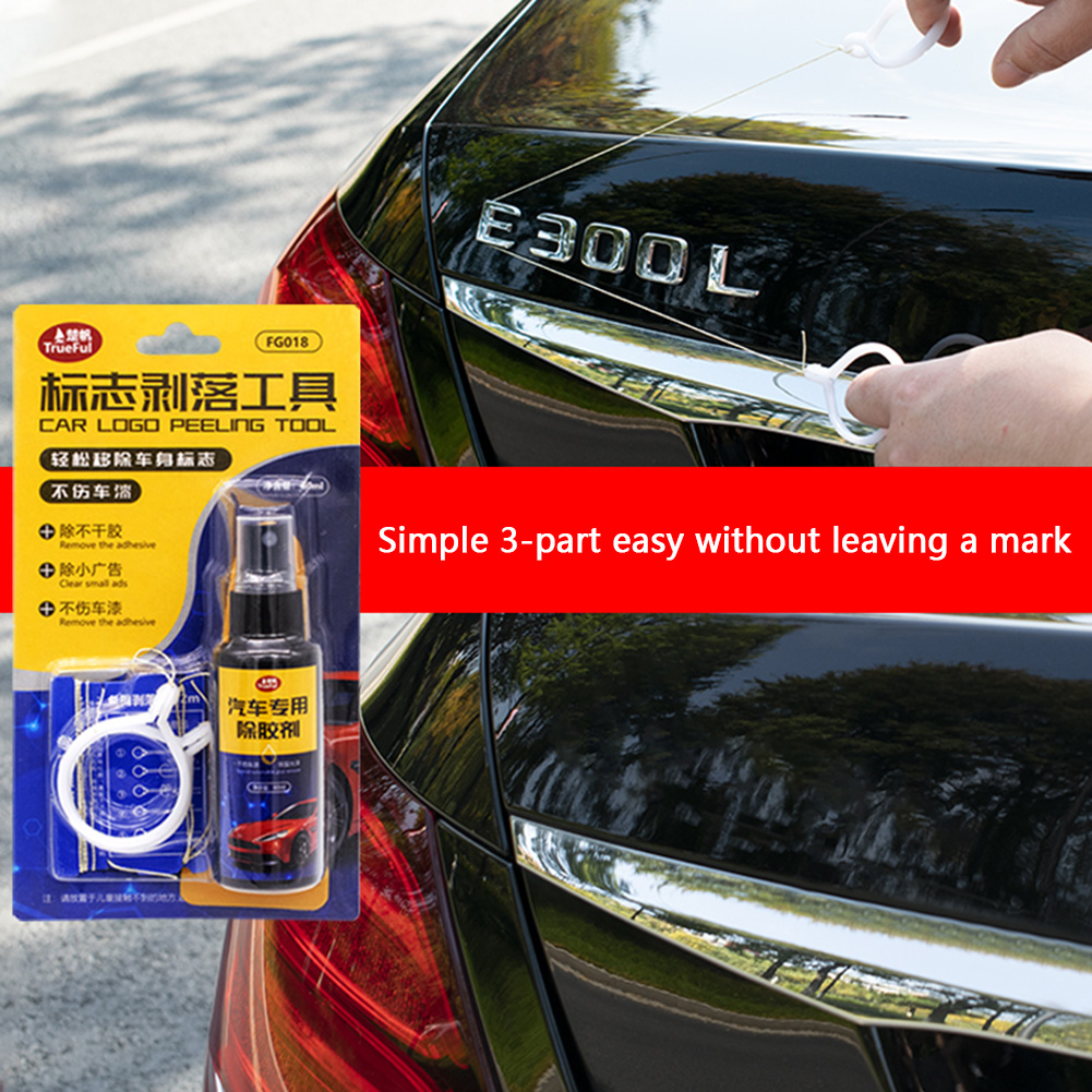 Car Logo Remover Kit Universal - Embroidery Alphabet review and price