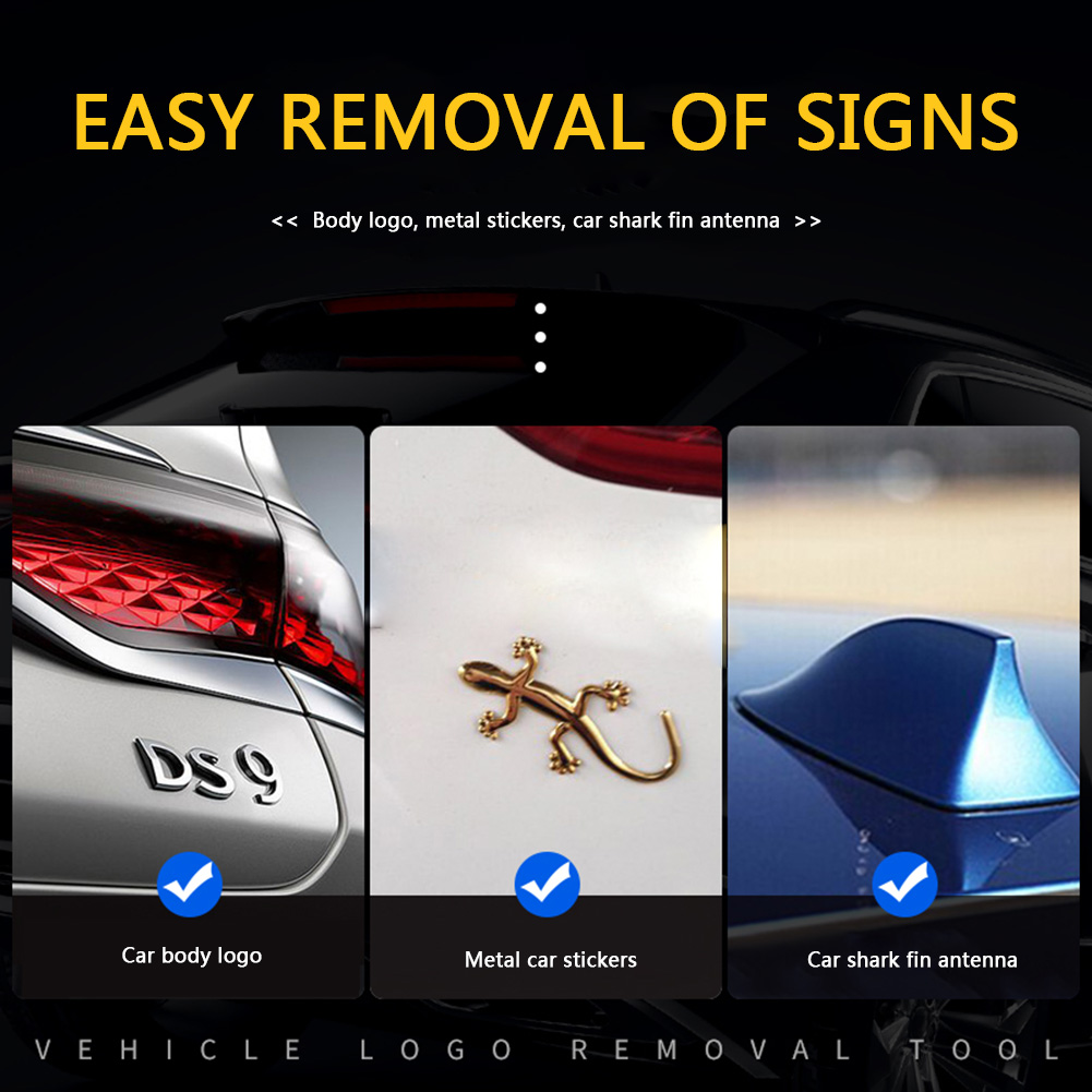 Car Logo Remover Kit Universal - Embroidery Alphabet review and price