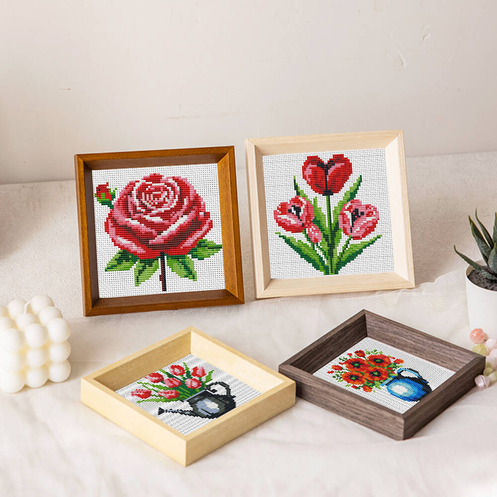 Evershine 8pcs Mini Flower Cro - Embroidery Meaning review and price
