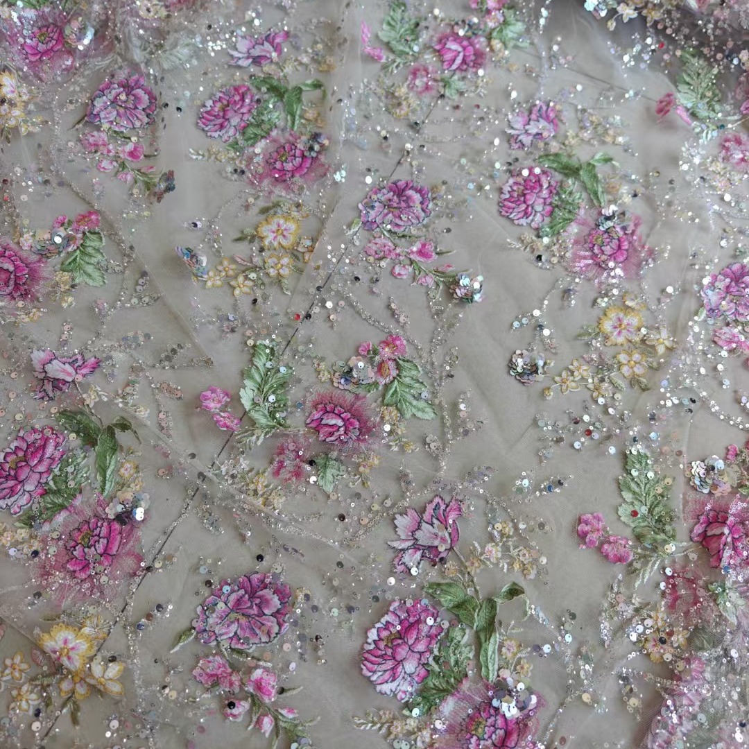 1M 120Cm Wide Luxury Beaded La - Embroidery Beads review and price