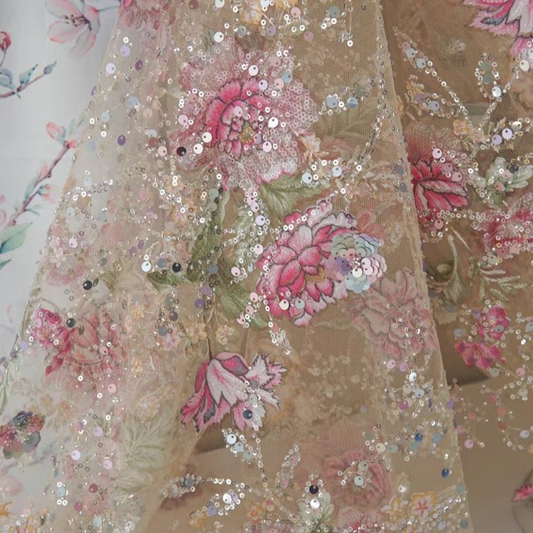 1M 120Cm Wide Luxury Beaded La - Embroidery Beads review and price