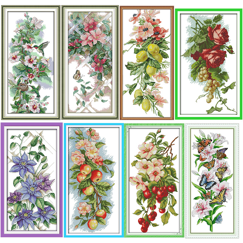 Stamped Cross Stitch Kits DIY  - Embroidery Meaning review and price
