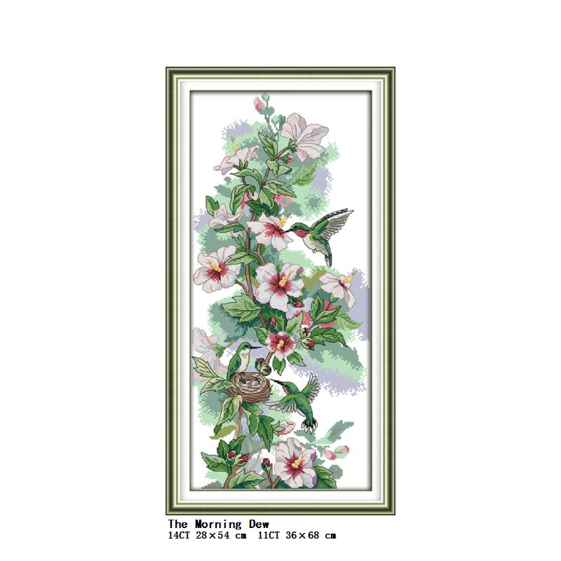 Stamped Cross Stitch Kits DIY  - Embroidery Meaning review and price