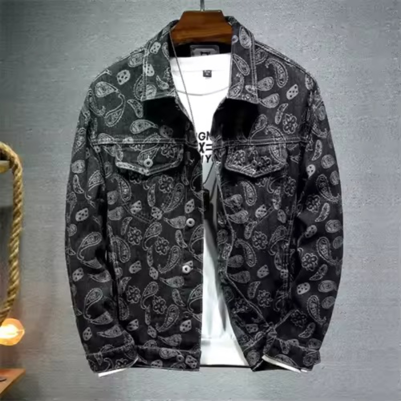 New 2025 Spring Japanese Vinta - Embroidery Jacket Jeans review and price