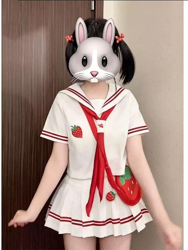 2026 Anime JK Uniform Strawber - Embroidery Uniform review and price