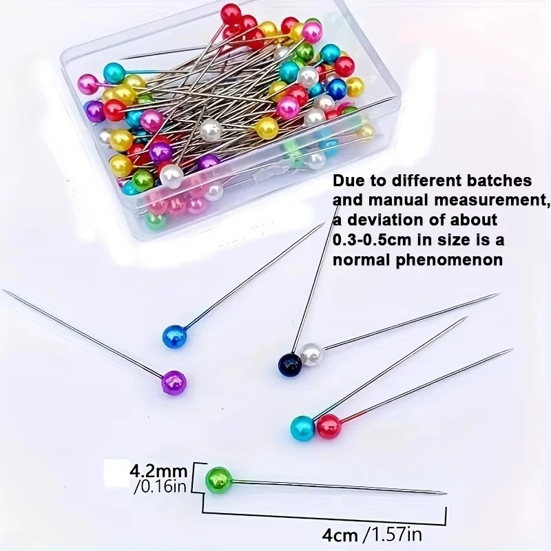 100Pcs Fashion Sewing Needles  - Embroidery Glass Beads review and price