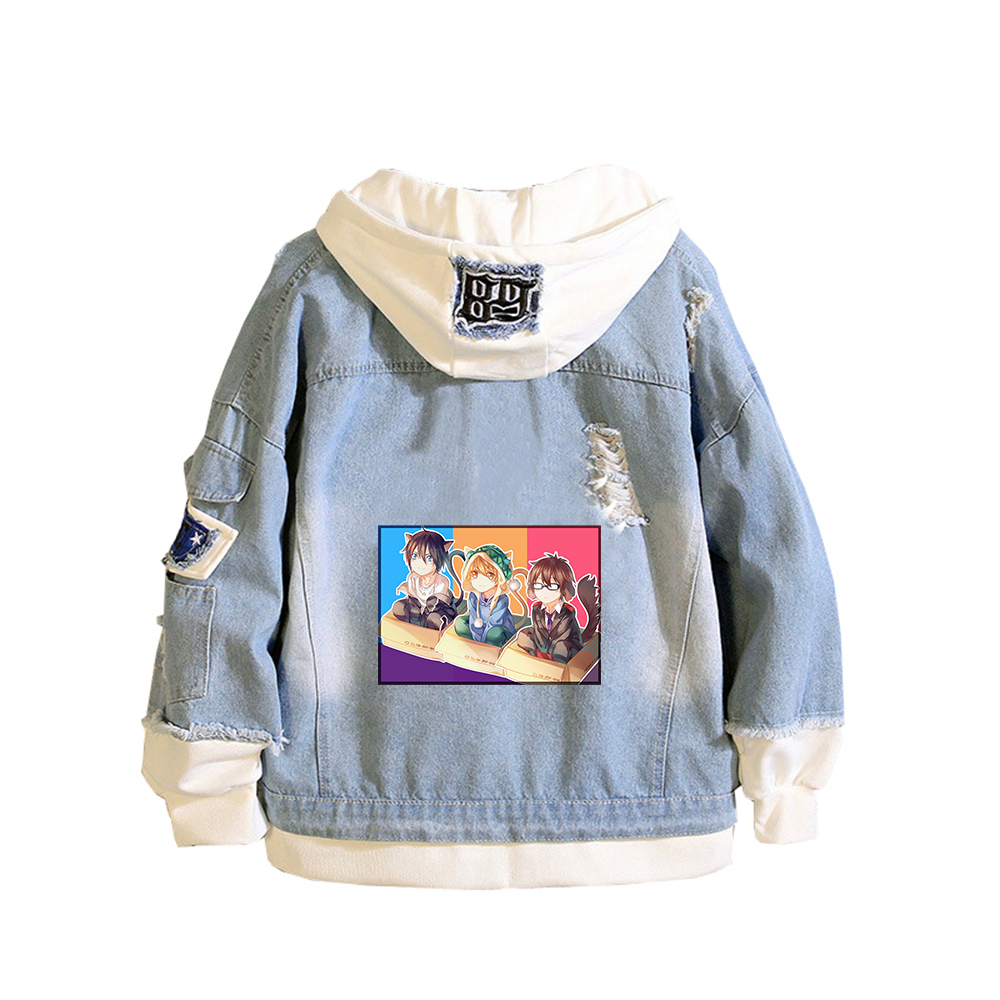 Noragami ARAGOTO Print Women D - Embroidery Jacket Jeans review and price