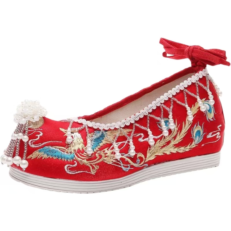 Women New Red Embroidered Wedd - Embroidery Beads review and price