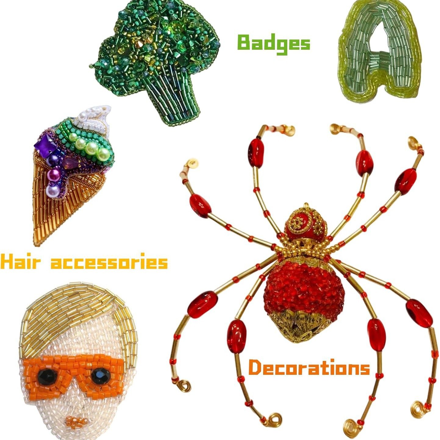 About 6720Pcs/Box 7mm 28 Color - Embroidery Glass Beads review and price