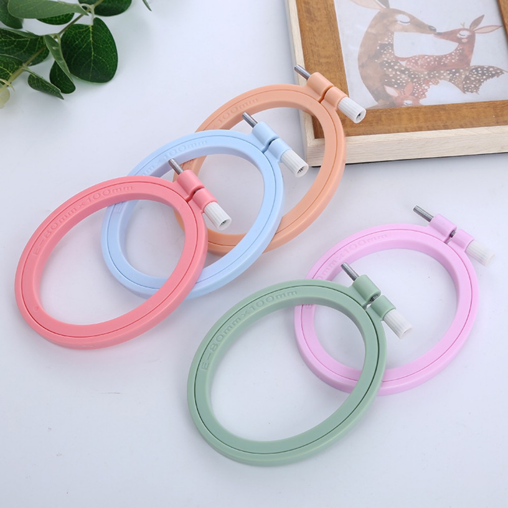 Oval/Square Plastic Embroidery - Embroidery Hoop Square review and price