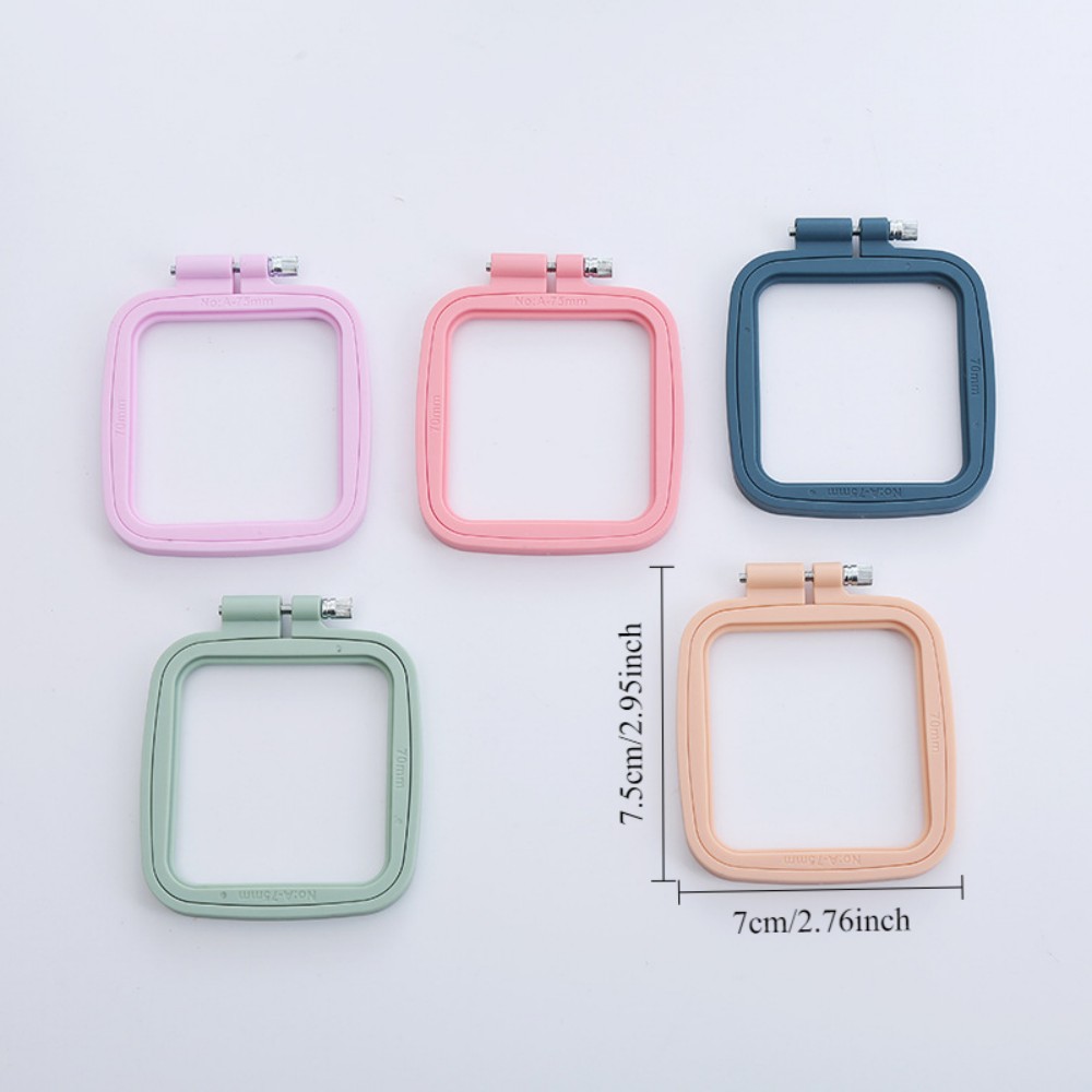 Oval/Square Plastic Embroidery - Embroidery Hoop Square review and price
