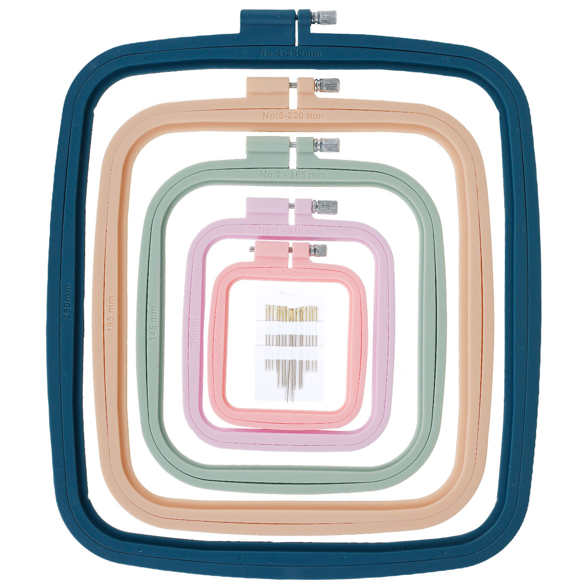 4/5Pcs Square Embroidery Hoops - Embroidery Hoop Square review and price