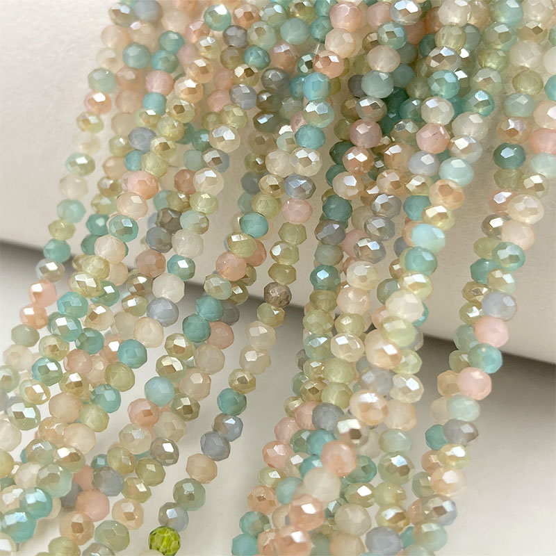 2mm Mixed Color Faceted Crysta - Embroidery Glass Beads review and price