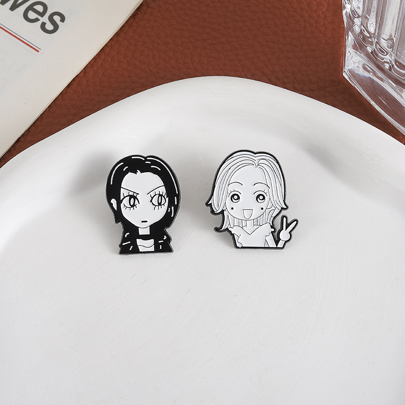 2-7pcs/sets Comics Enamel Pins - Embroidery House review and price