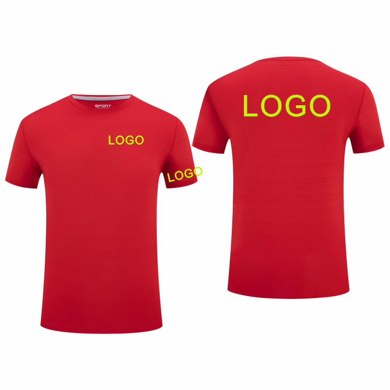 LOGO Customized Round Neck Sho - Embroidery Logo review and price