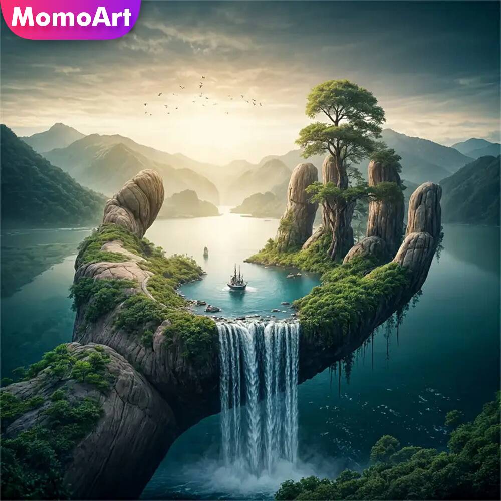 Momoart Diamond Painting River - Embroidery Meaning review and price