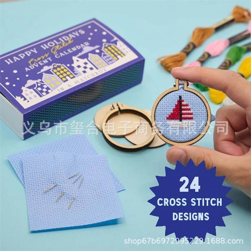 24 Days Countdown Cross Stitch - Embroidery House review and price