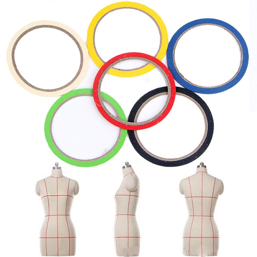 Fashion Draping Tape Colorful  - Embroidery Guide Paper review and price