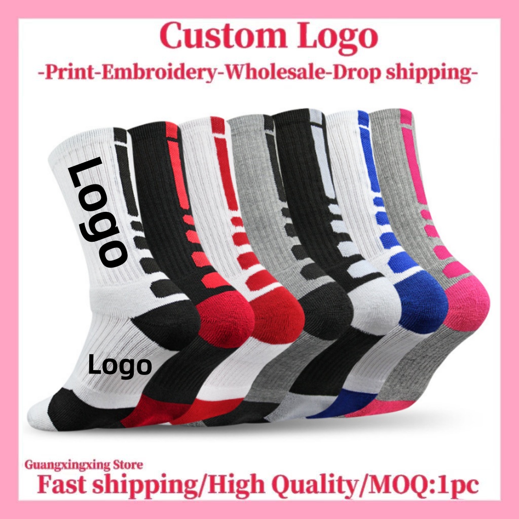 Customized socks Customized pr - Embroidery Logo review and price