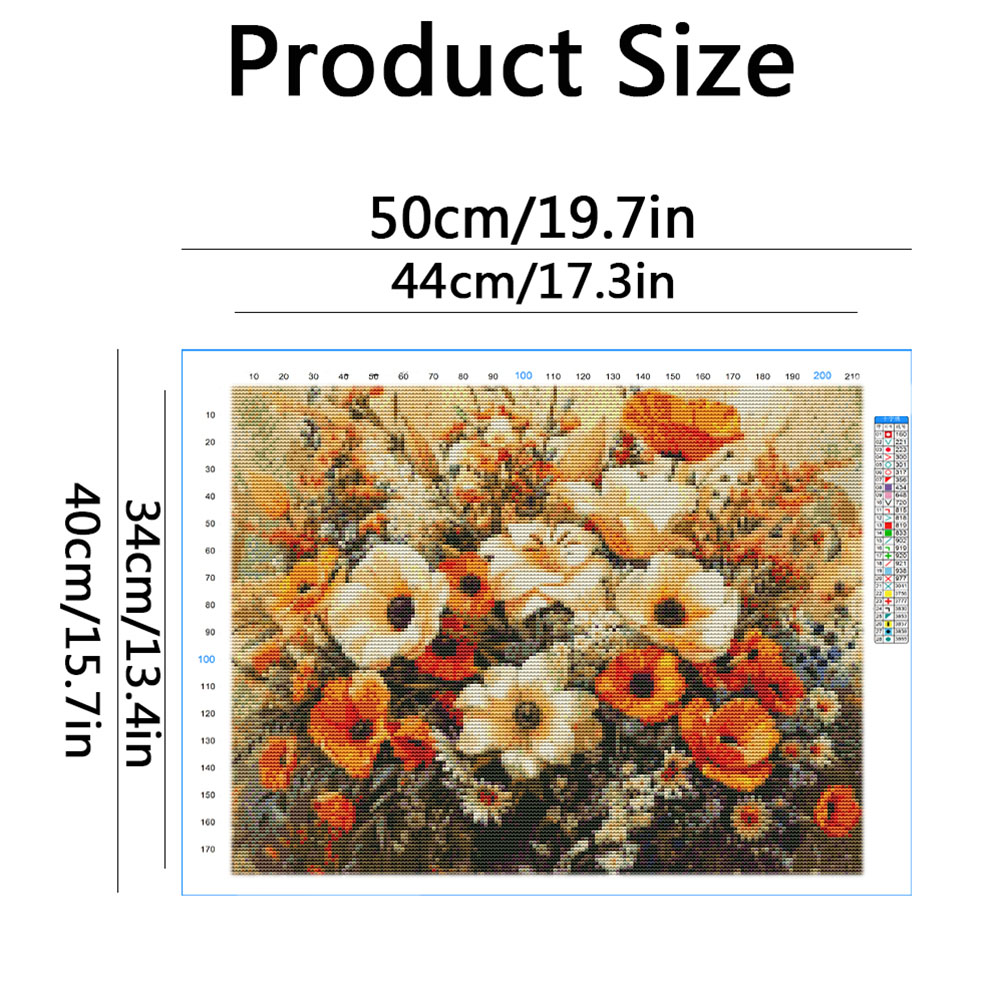 11CT Cross Embroidery Kits Pop - Embroidery Guide Paper review and price