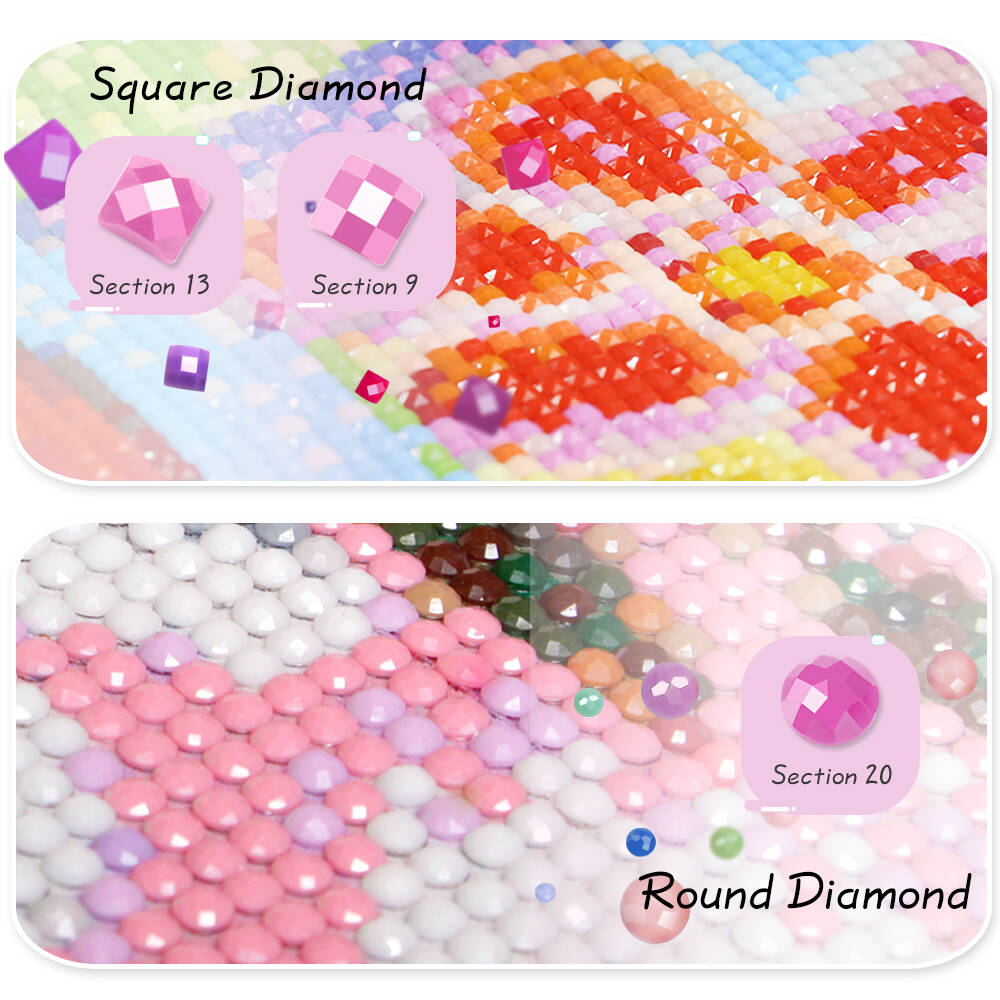 Huacan New Arrivals 2025 Diamo - Embroidery Hoop Square review and price