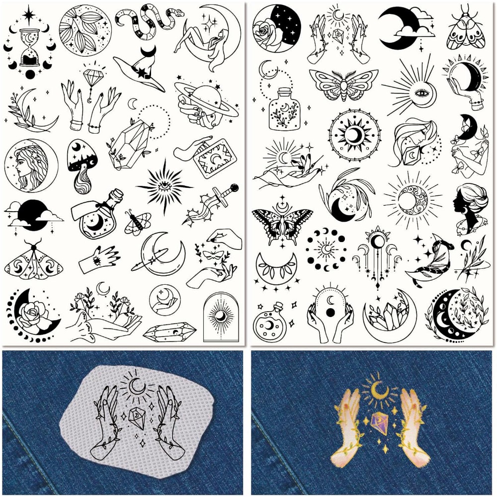 51Pcs Boho Moon Sun Water Solu - Embroidery Meaning review and price