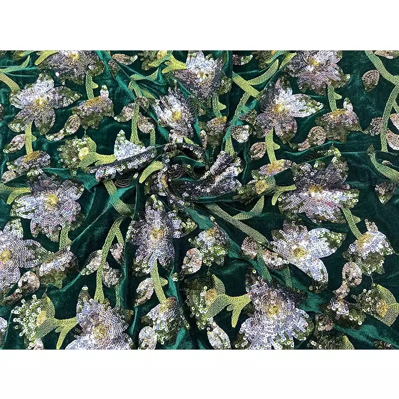 1yard Retro velvet tela Handcr - Embroidery Beads review and price