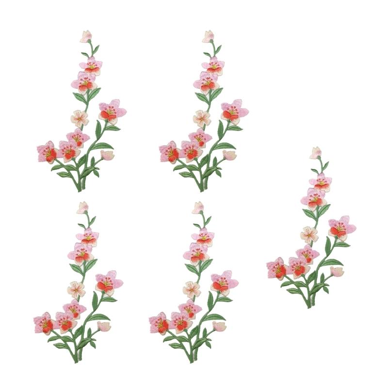 R9UF 5Pcs Embroidery Applique  - Embroidery Jacket Jeans review and price