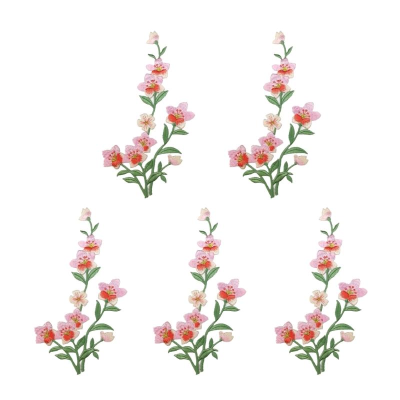 R9UF 5Pcs Embroidery Applique  - Embroidery Jacket Jeans review and price